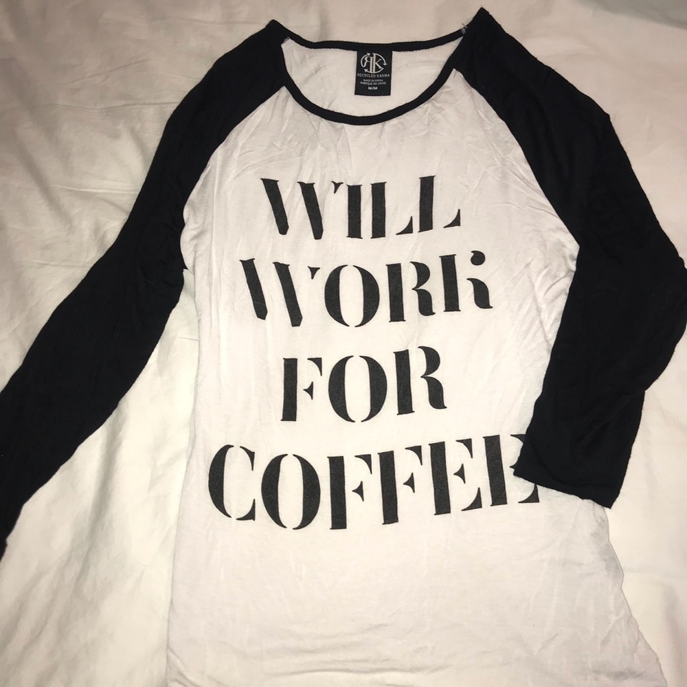 Graphic long sleeve tee